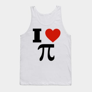 I Love Pi Day Funny For Men Women Tank Top